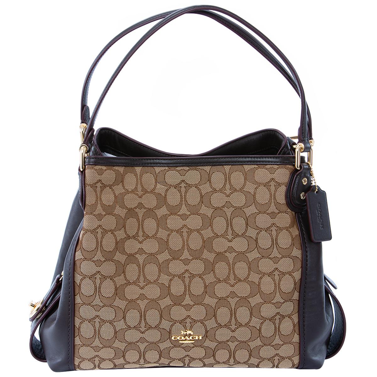 Coach Edie 31 Shoulder Handbag Brown
