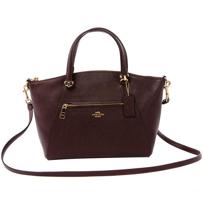Coach Prairie Satchel Oxblood