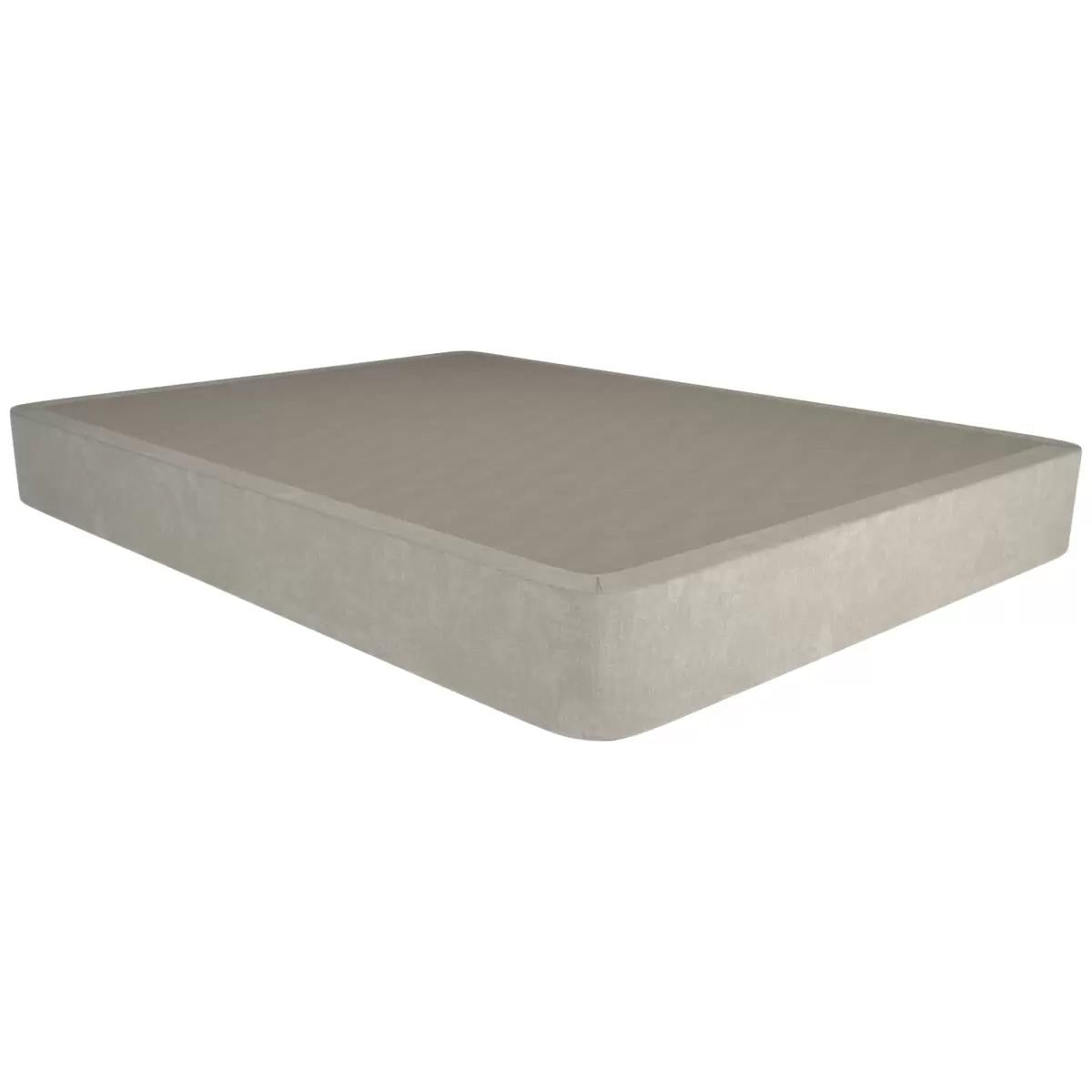 Comfort Sleep Emporio Black Evelyn Queen Mattress with Luna Floating Base Manisa Marble