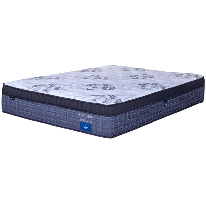 Comfort Sleep Emporio Charlotte King Mattress with Luna Floating Base Manisa Marble