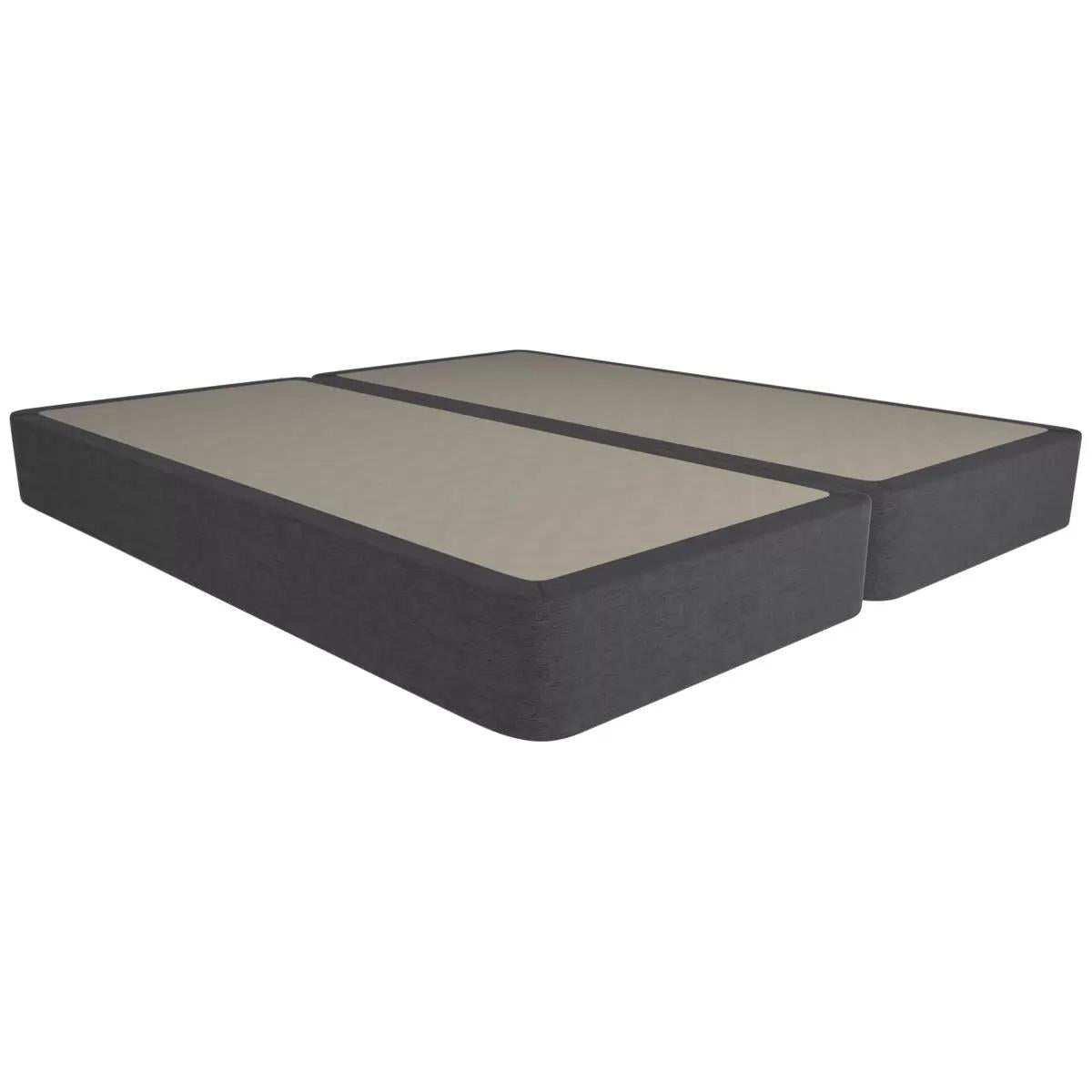Comfort Sleep Emporio Black Evelyn King Mattress with Luna Floating Base Manisa Licorise