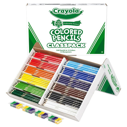 Crayola Coloured Pencils Classpack 240 Pieces