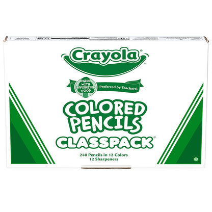Crayola Coloured Pencils Classpack 240 Pieces
