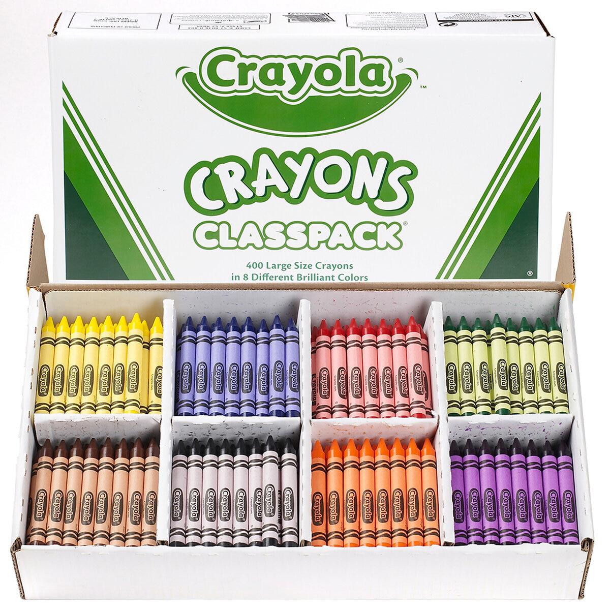 Crayola Large Crayon Classpack 400 Pieces