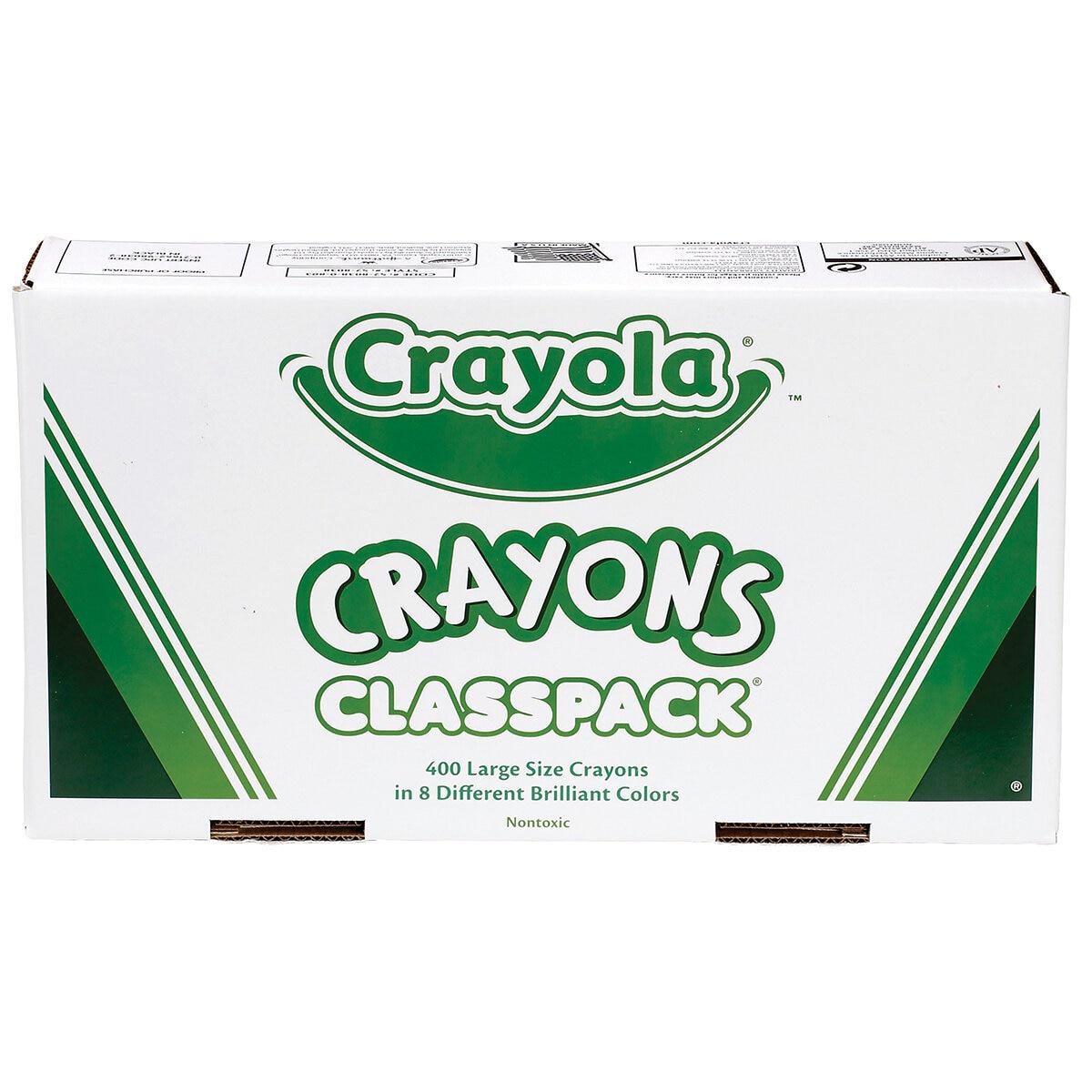 Crayola Large Crayon Classpack 400 Pieces
