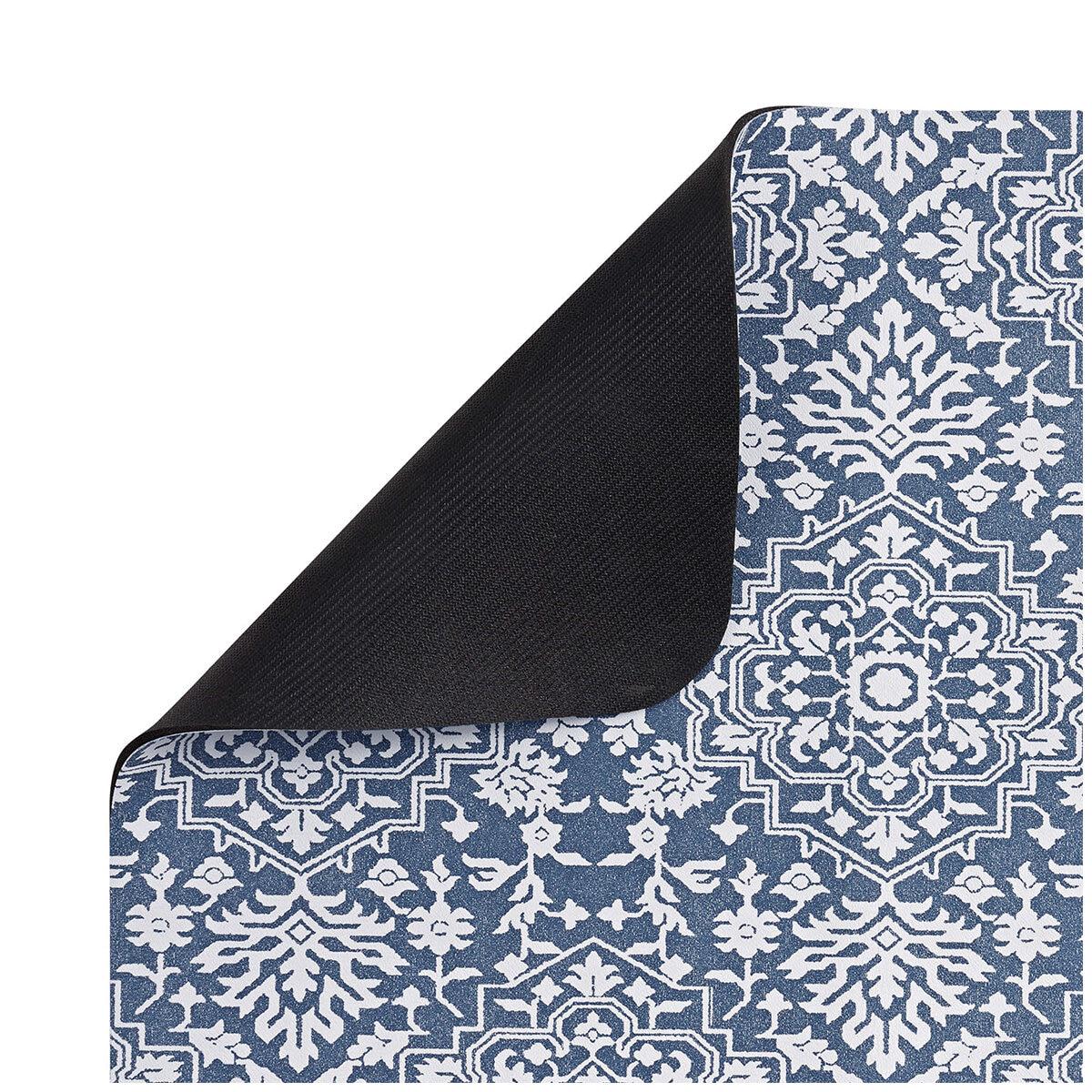 Creative Home Ideas Multi-Purpose Kitchen Mat Large And Small Pack 4 Piece Charcoal