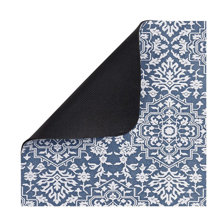 Creative Home Ideas Multi-Purpose Kitchen Mat Large And Small Pack 4 Piece Charcoal