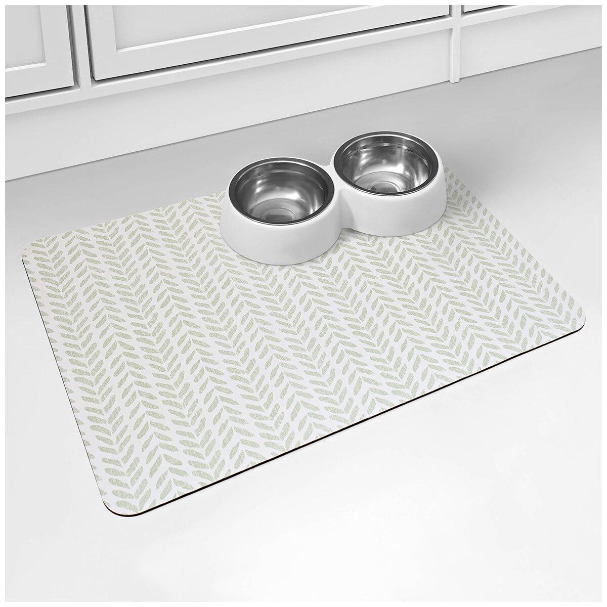 Creative Home Ideas Multi-Purpose Kitchen Mat Large And Small Pack 4 Piece Sage