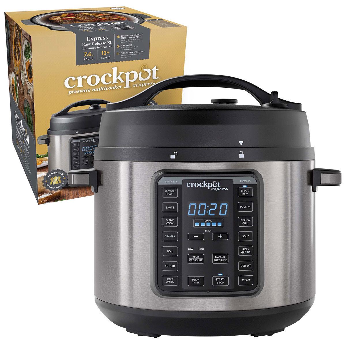 Crock-Pot Express Easy Release XL Pressure Multicooker CPE310