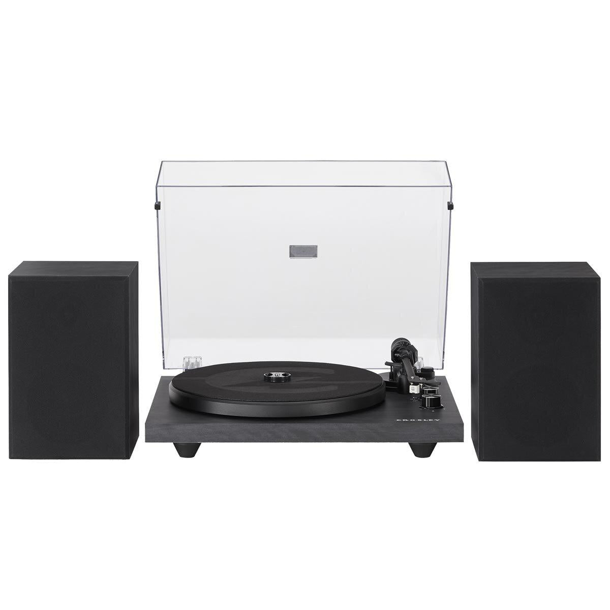 Crosley C62 Shelf System Black CRC62C-BK4
