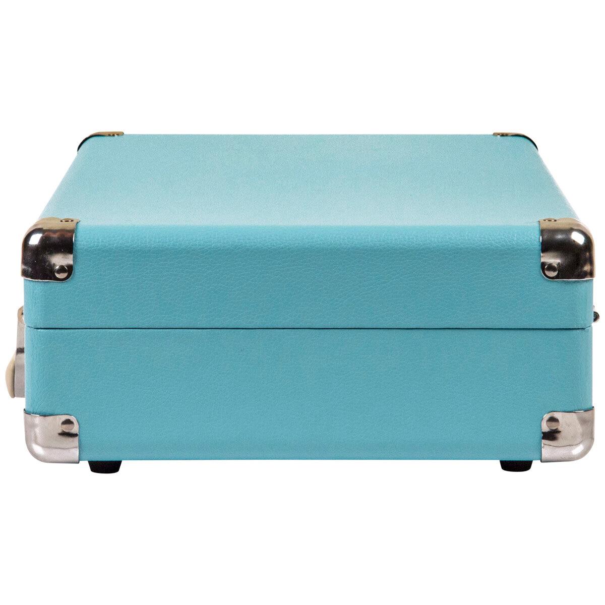 Crosley Cruiser Bluetooth Portable Turntable Turquoise CRIW8005F-TU4