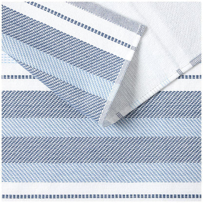 Culinary Classics Shelby Kitchen Towel 8 Pack Blue
