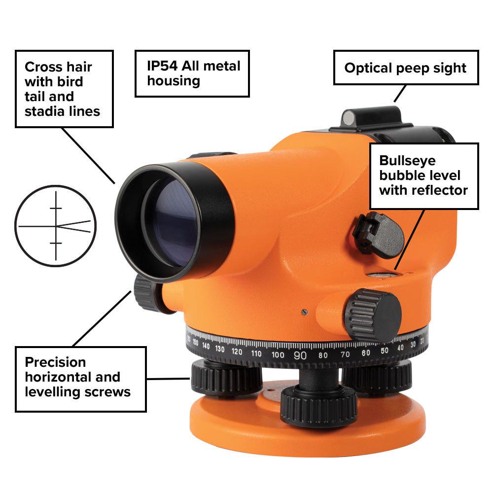DATUM 32x Magnification Optical Level DL32X