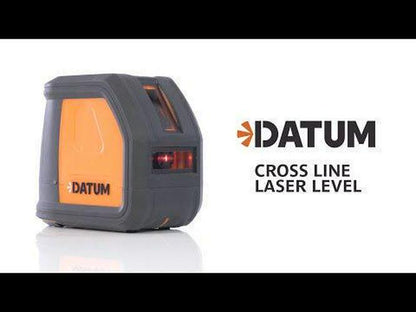 DATUM Cross Line Laser Level - Red DT1H1VR