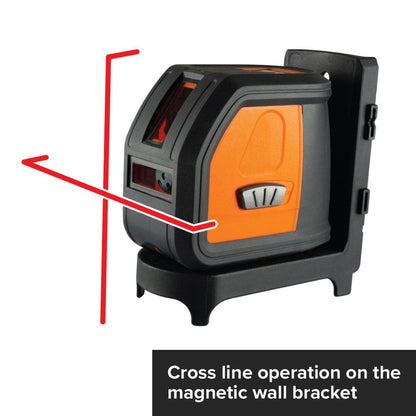 DATUM Cross Line Laser Level - Red DT1H1VR