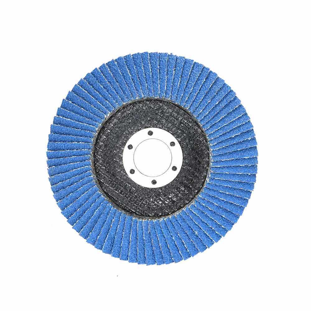 DETROIT 125mm 60-Grit Zirconia Angled Flap Disc