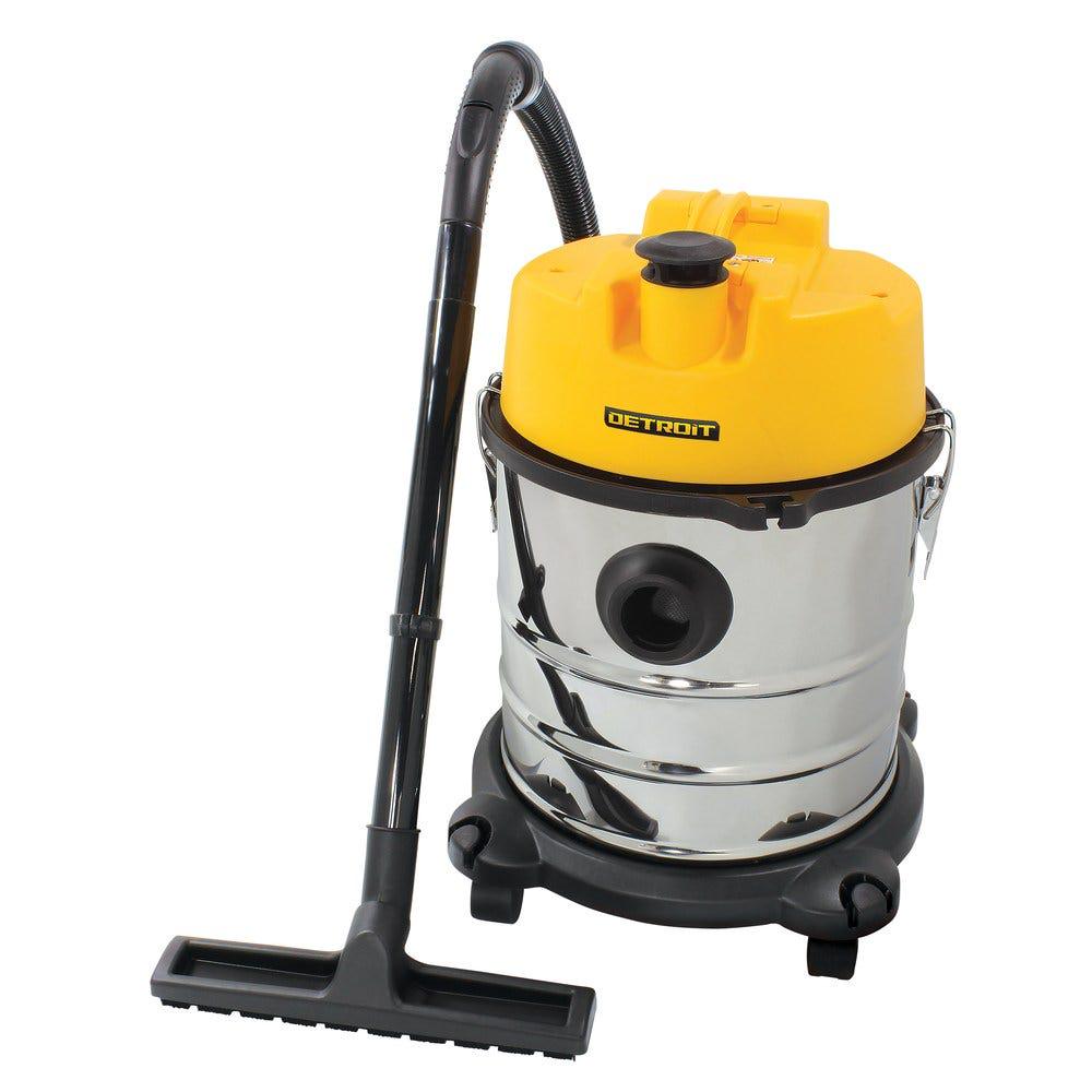 DETROIT 240V 20L Wet Dry Stainless Steel Vacuum