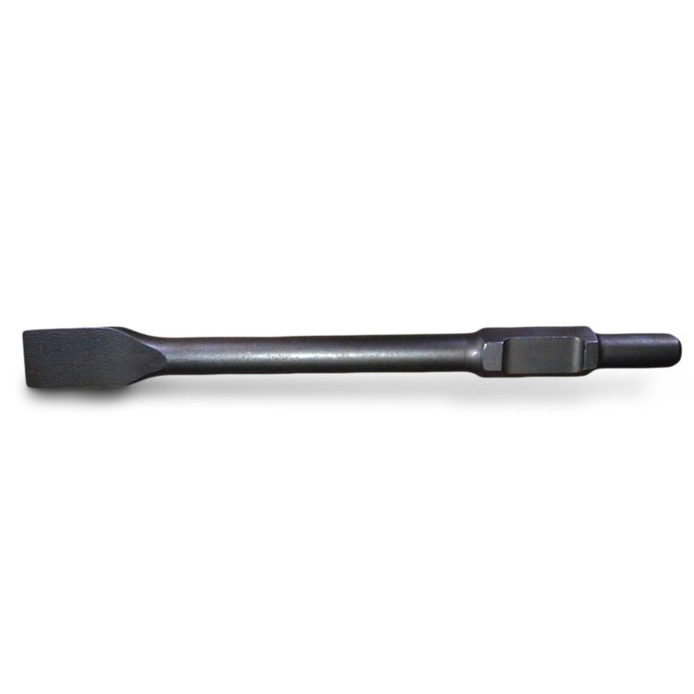 DETROIT 25 x 450mm 30mm-Hex Flat Chisel TTFC450HEX
