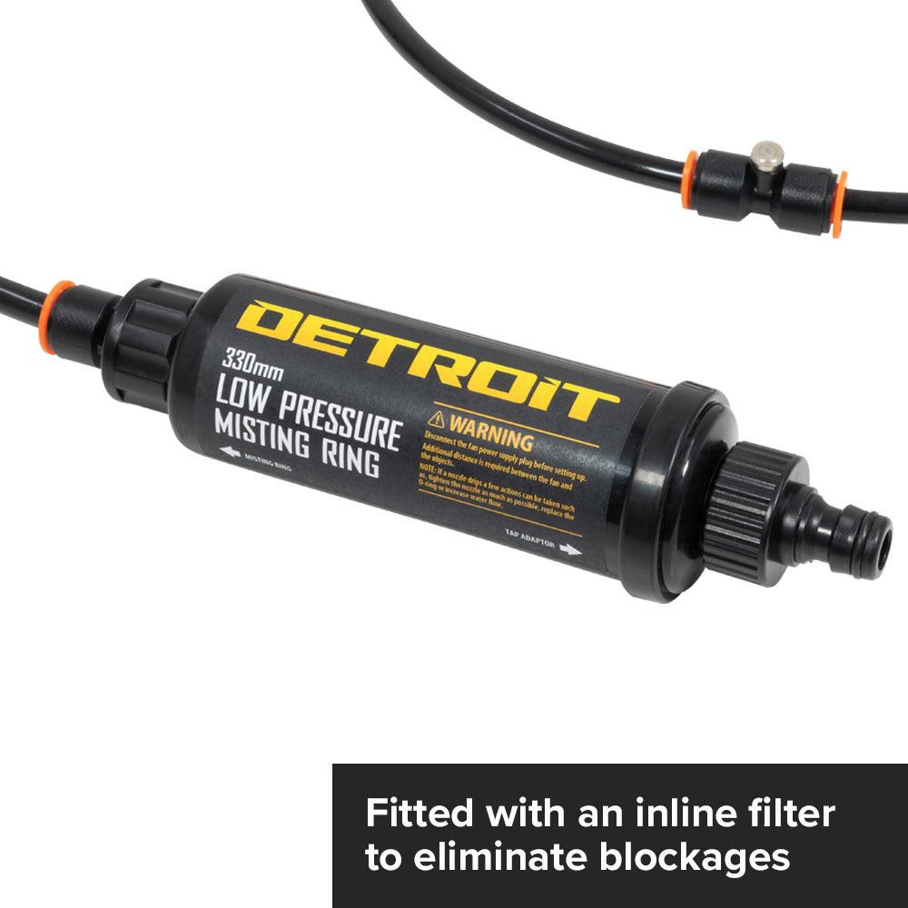 DETROIT 3 Nozzle Anti Drip Misting Ring DMR33