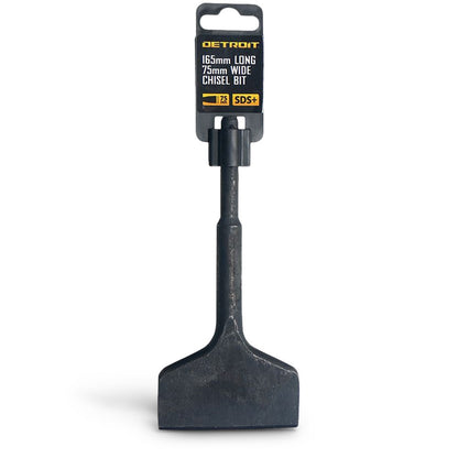 DETROIT 75 x 165mm SDS-Plus Wide Flat Chisel