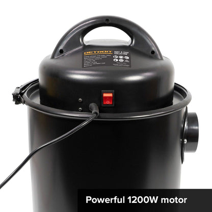 DETROIT MASTERS 1200W 50L Dust and Chip Collector DETMDC1200