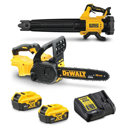 DEWALT 18V Brushless 2 Piece 2 x 5.0Ah Combo Kit DCZ243P2-XE