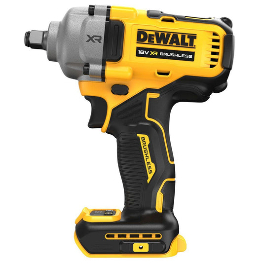 DEWALT 18V XR Brushless 1 2inch Mid Torque Impact Wrench Hog Ring Skin DCF891N-XJ