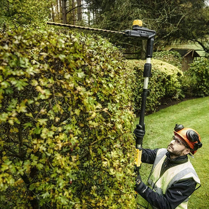 DEWALT 18V XR Brushless 55cm (22 ) Pole Hedge Trimmer Skin DCMPH566N-XE