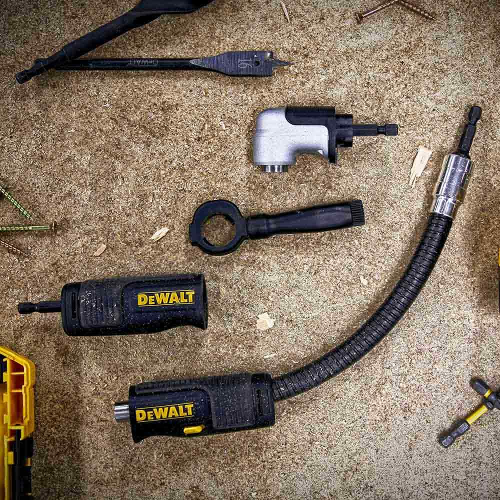 DEWALT 1 4 Hex Flex Right Drill Attachment DT20502-QZ