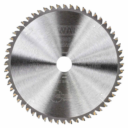 DEWALT 235mm 56T Extreme Workshop TCT Circular Saw Blade for Wood Cutting DT4097-QZ