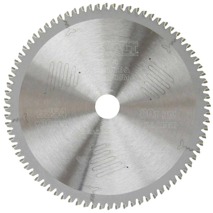 DEWALT 254x30mm 80T Extreme Workshop TCT Circular Saw Blade for Wood Cutting DT90264-QZ