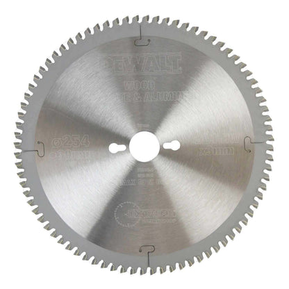 DEWALT 254x30mm 96T Extreme Workshop TCT Circular Saw Blade for Wood Cutting DT90291-QZ