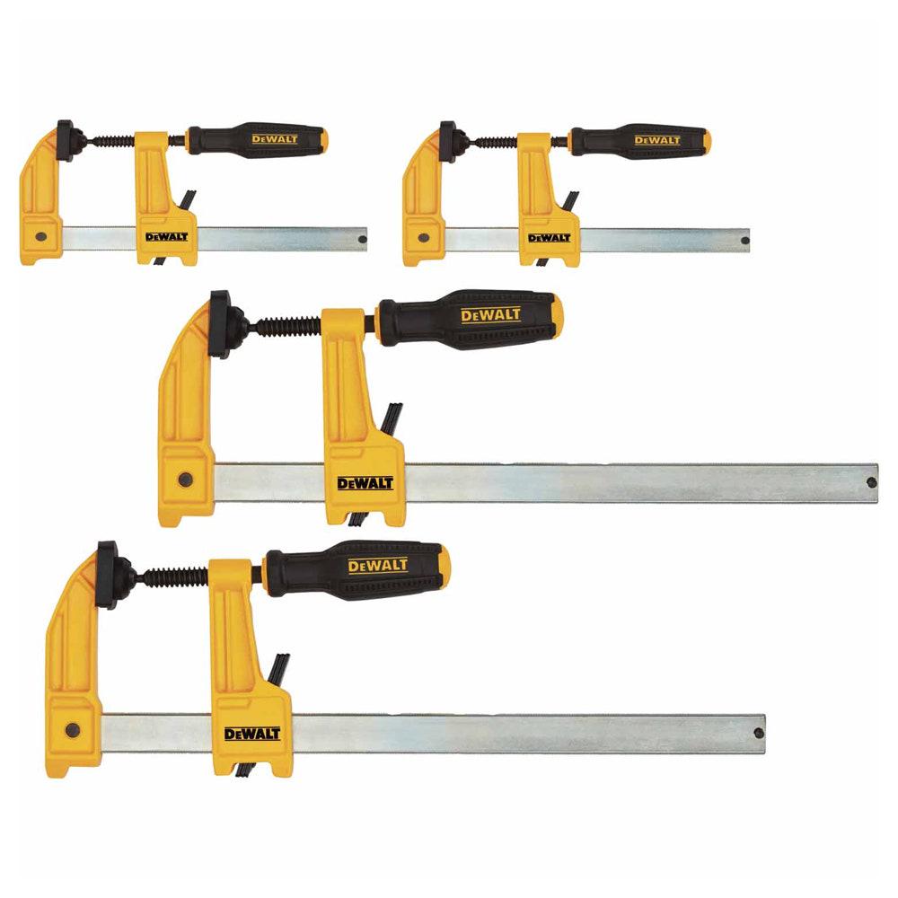 DEWALT 2x150mm 2x300mm F-Bar Clamp Set DWHT83855