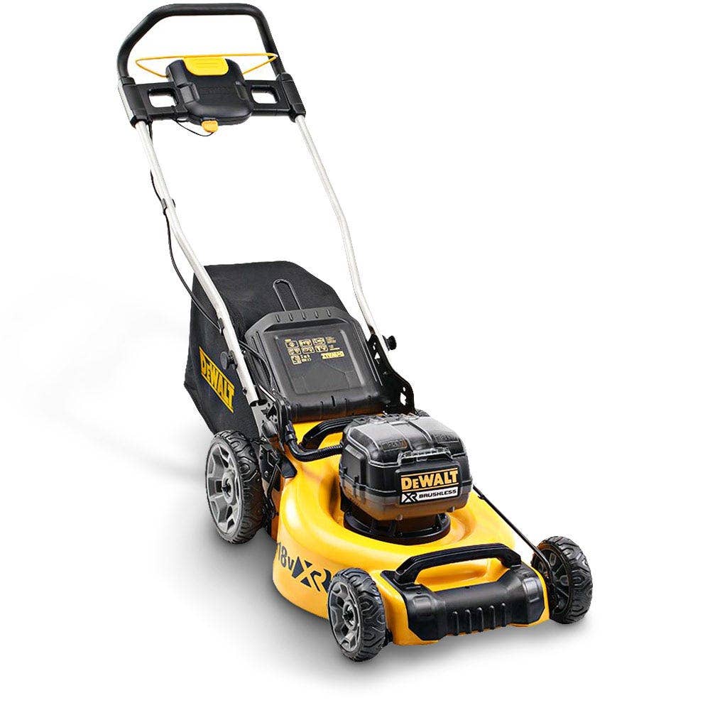 DEWALT 36V Brushless 2 x 5.0Ah 510mm (20 ) Lawn Mower Kit DCMW564P2-XE