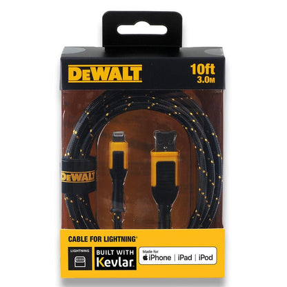 DEWALT 3m Braided Lightning Cable 1311326DWE