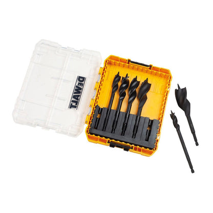 DEWALT 6 Piece 152mm Tri-Flute Extreme Spade Bit DT90238-QZ