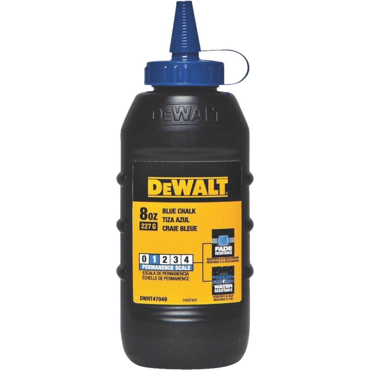 DEWALT 8Oz Blue Chalk Refill DWHT47049L