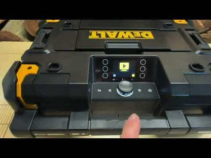 DEWALT TSTAK Jobsite Radio and Charger Skin DWST1-81080-XE