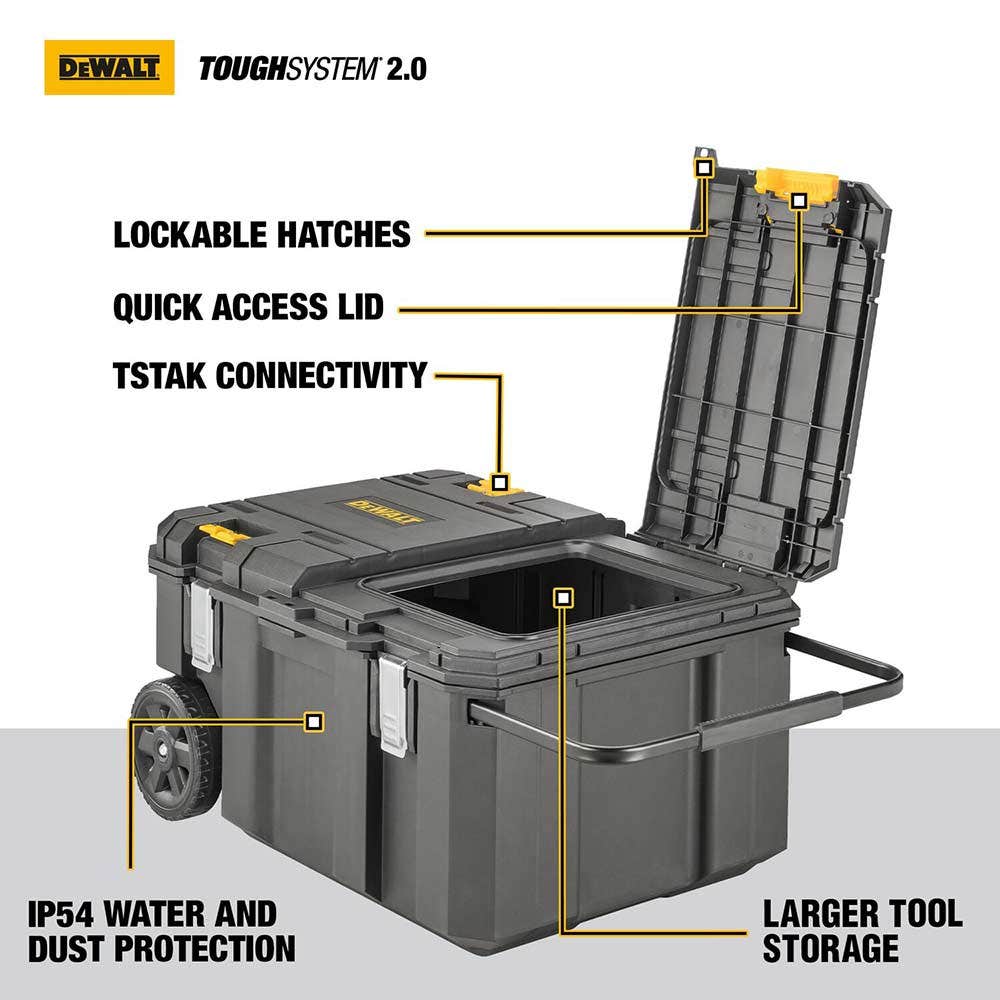 DEWALT TSTAK Quick-Access Job Chest DWST17871-1