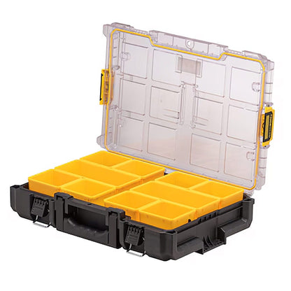 DEWALT Toughsystem 2.0 Clear Lid Organiser DS100 DWST83394-1