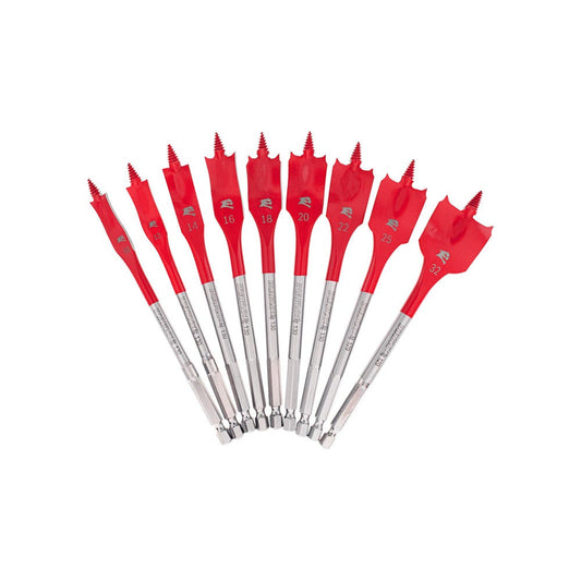 DIABLO 10-32mm 1 4-Hex SPEEDemon Spade Bit Set - 9 Piece 2608F03234