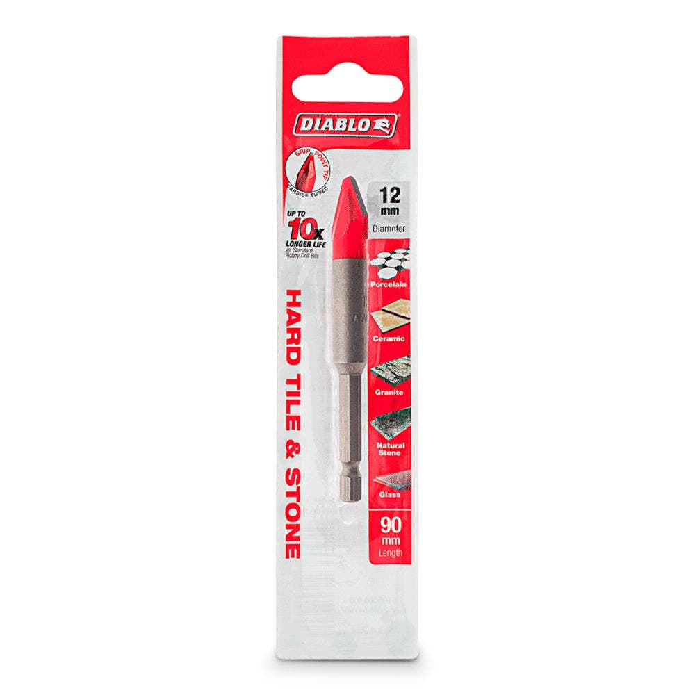 DIABLO 12 x 90mm TCT Ceramic Drill Bit 2608841987