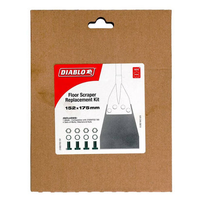 DIABLO 150 X 170mm SDS Max Floor Scraper Replacement Kit 2608F03191
