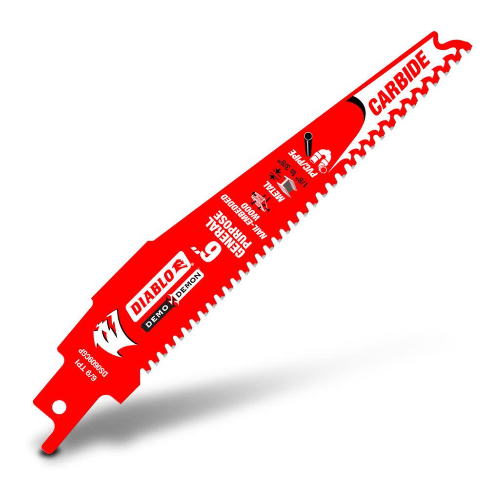DIABLO 152mm Demo Demon Carbide General Purpose Recip 2610050124