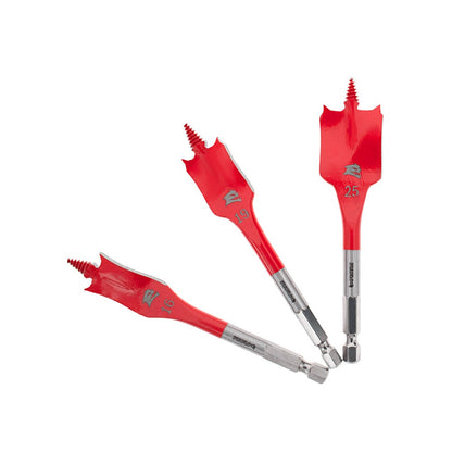 DIABLO 16-25mm 1 4-Hex SPEEDemon Spade Bit Stubby Set - 3 Piece 2608F03231