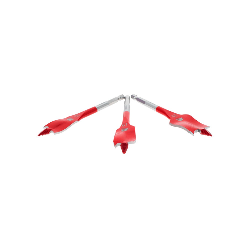DIABLO 16-25mm 1 4-Hex SPEEDemon Spade Bit Stubby Set - 3 Piece 2608F03231