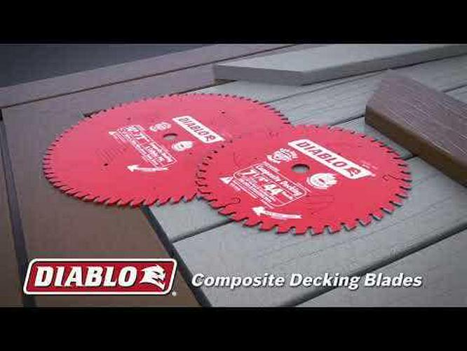 DIABLO 184mm 44T Composite Decking Saw Blade 2608644450