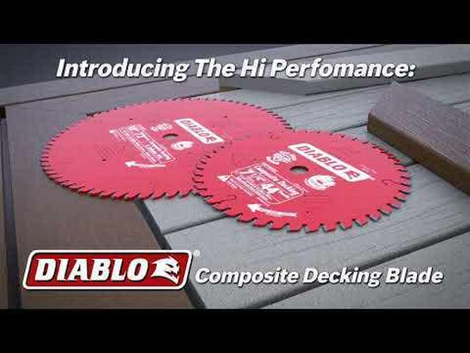DIABLO 184mm 44T Composite Decking Saw Blade 2608644450
