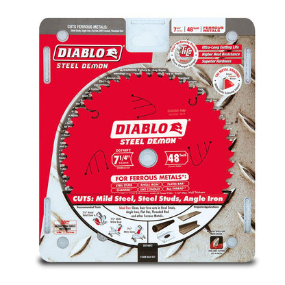 DIABLO 184mm 48T Ferrous Metals STEEL DEMON Saw Blade 2608644451