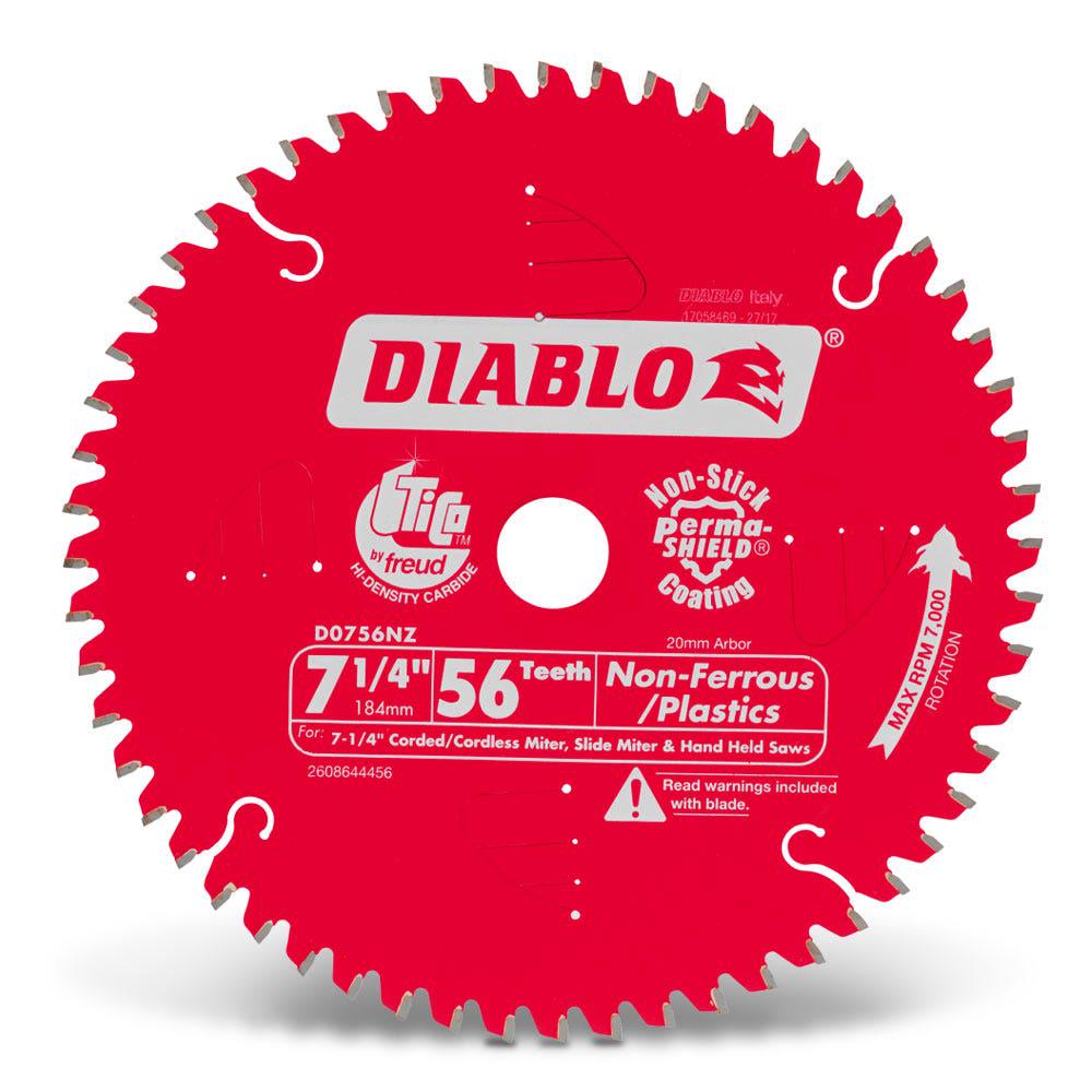 DIABLO 184mm 56T Non-Ferrous Plastics Saw Blade 2608644456